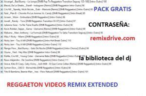 Pack De Reggaeton Videos Remix Agosto Utilidades Para Djs