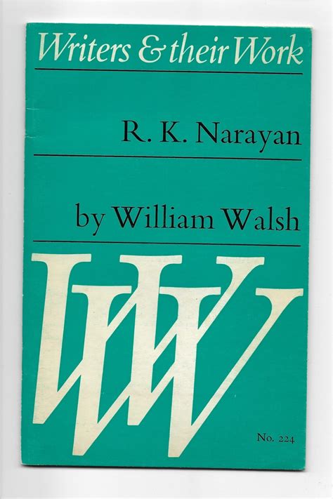 R. K. Narayan by William Walsh | Andmeister Books