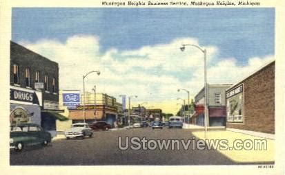 Muskegon Heights, Michigan MI Postcards | OldPostcards.com