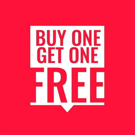 Buy One Get One Free Images Free Download On Freepik