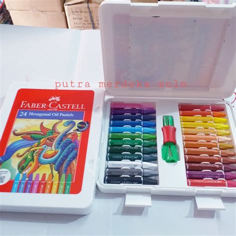 Jual Pastel Crayon Faber 24 Warna Oil Pastel Faber Castell 24 Warna