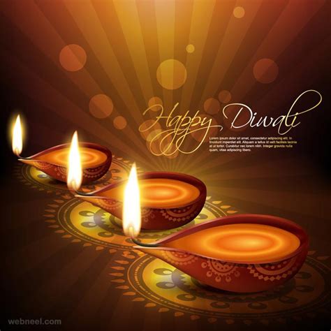 Beautiful Diwali Greeting Cards Design And Happy Diwali Wishes