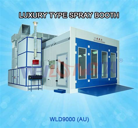 China Wld9000au CE Car Spray Booth Oven Prices Painting Chamber For