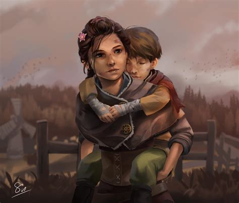 A Plague Tale Innocence [Amicia and Hugo] by 8Msin on DeviantArt