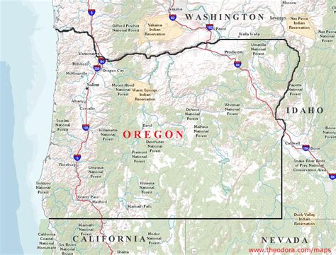 Oregon Maps