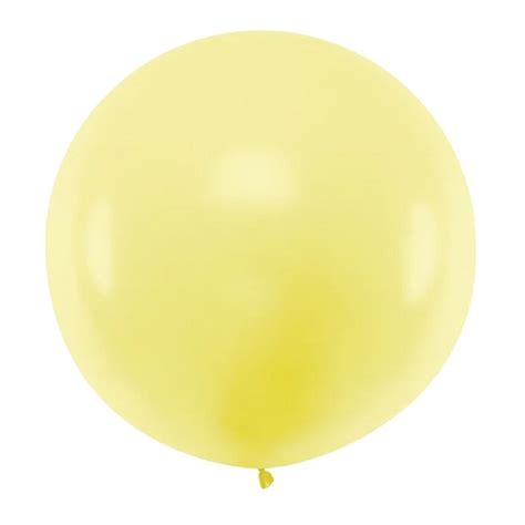 K Mpe Ballon M Pastel Gul Latex Balloner Gigant Himmelrum Aps