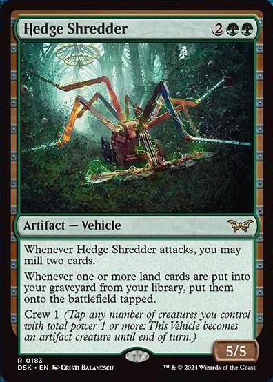 Hedge Shredder Duskmourn House Of Horror Foil Standard Card Kingdom