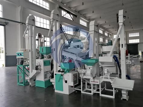 High Capacity 15tpd Rice Milling Machine Production Line