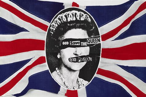 Classic Sex Pistols God Save The Queen Poster British Flag Punk 20x30 Ebay