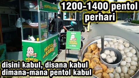 Baru Buka Habis Pentol Seharimakan Pentol Kabul Viral Asli