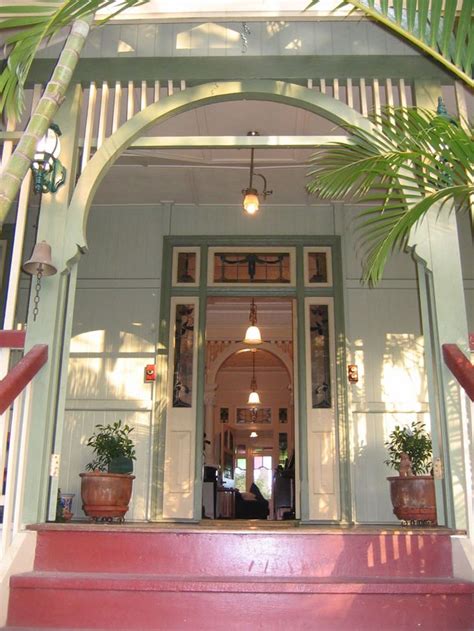 Stained Glass Queenslander House Australian Homes House Exterior