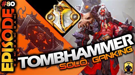 Tombhammer Solo Ganking Albion Online Solo Open World 80 YouTube