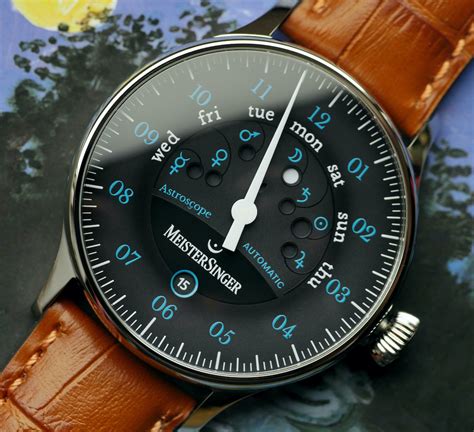 MeisterSinger Astroscope Black Blue Total Design Reviews