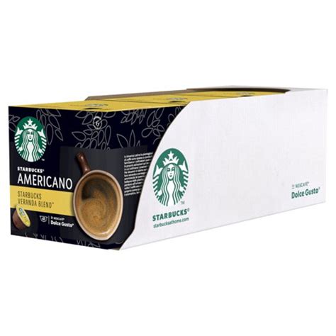 STARBUCKS By Nescafe Dolce Gusto Americano Veranda Blend Coffee 12