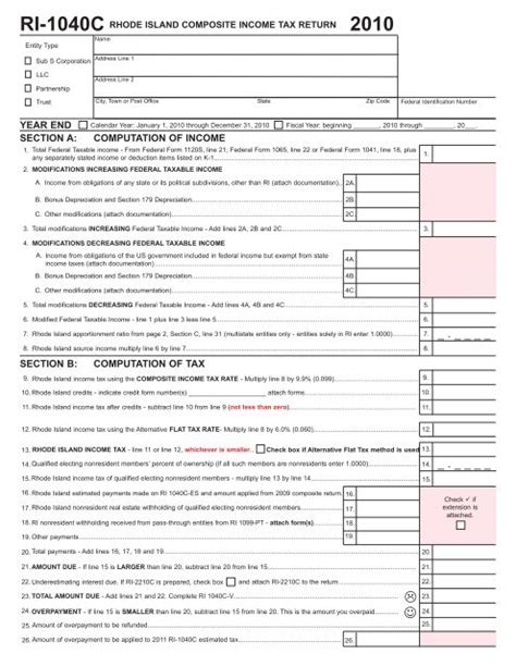 Rhode Island Income Tax Withholding Vernetta Corbin