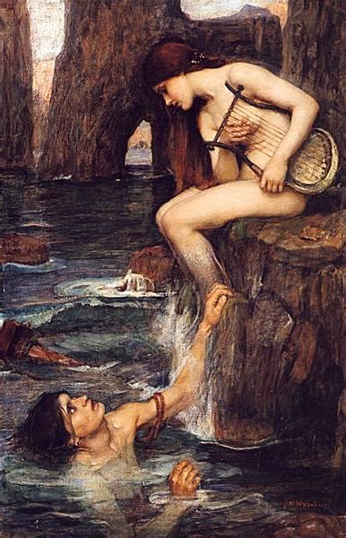 The Siren John William Waterhouse Wikiart Org