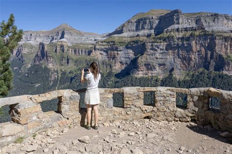 Ordesa Y Monte Perdido National Park Huesca Aragon Spain Editorial