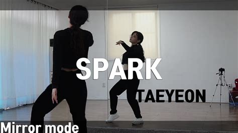 Kpop 태연taeyeon 불티 안무 커버댄스 Cover Dance Mirror Mode Youtube