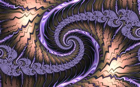 Fractal purple swirl wallpaper - Abstract wallpapers - #52557