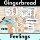 Gingerbread Man Feelings Emotions Activities For Language Therapy Freebie