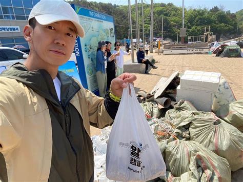 ジヌションさんのインスタグラム写真 ジヌションinstagram「🌊 전국 연안 정화 활동 알줍알려주세요 주워주세요