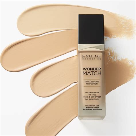 Eveline Cosmetics Wonder Match Long Lasting Liquid Foundation With