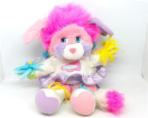 Vintage Mattel Popples Cheerleader Party Popple Original 1980s Etsy