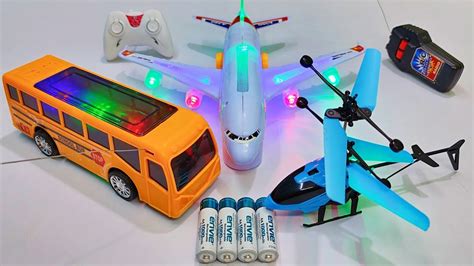 3D Lights Airbus And 3D Lights Rc Bus Helicopter Rc Bus Airbus A380