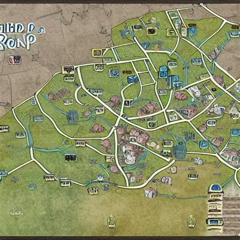 Map Of Lviv For Tabletop Rpg Stable Diffusion Openart