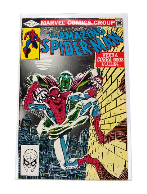 Comic Book The Amazing Spider Man 229 237 Comic Bundle Blue Comics