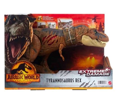 Figurka Jurassic World Extreme Damage Tyranozaur Rex Mattel Sklep