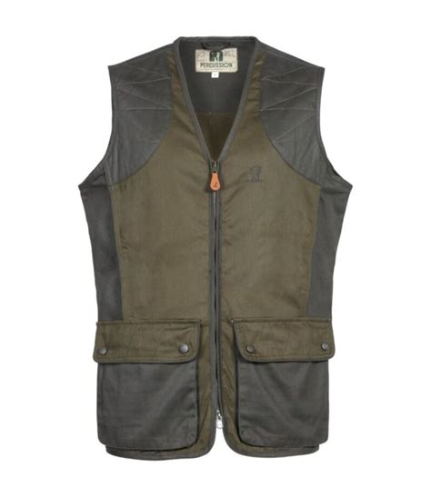 Gilet De Chasse Tradition Kaki Percussion