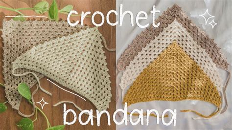 Easy Crochet Granny Triangle Bandana Hayhay Crochet Youtube