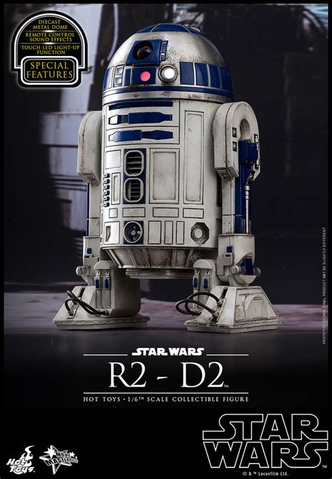 Hot Toys MMS408 EP VII R2 D2 1 6比例珍藏人偶