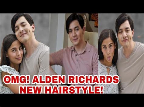 Alden Richards Nagsalita Na Kung Bakit Nagpalit Ng Hairstyle Youtube