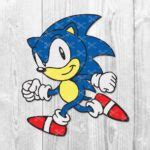 Sonic Svg Dxf Png Cut Files Sonic Clipart Sonic Vector