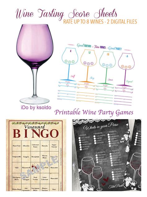 Diy Wine Party Games