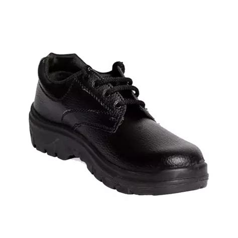 Low Ankle Black Leather Mens Safety Shoes For Industrial Use At Best