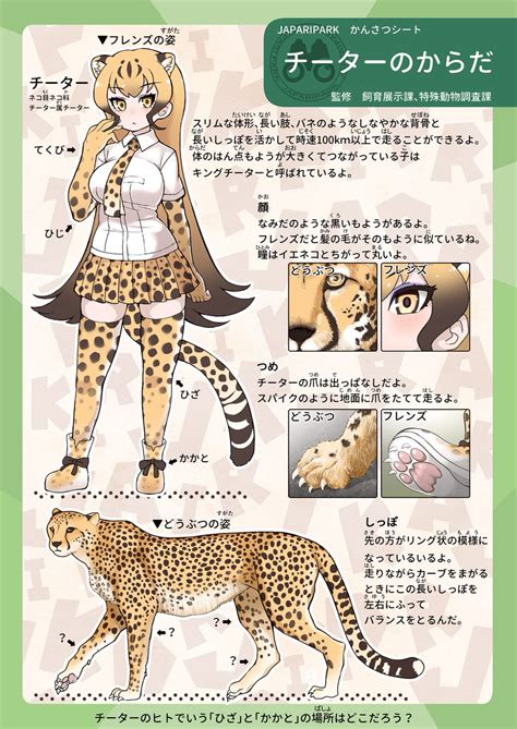 Cheetah Kemono Friends Drawn By Tanakakusao Danbooru