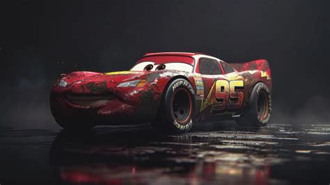 Lightning McQueen In Pixar Style Wallpaper Backgrounds For IPhone