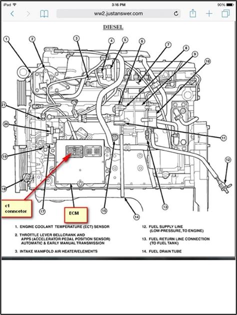 12v 5.9 Cummins Fuel Line Diagram
