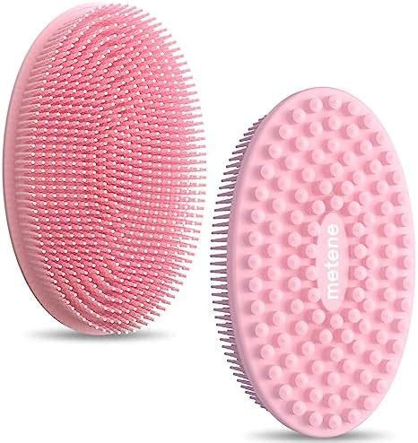 Amazon Metene Pack Silicone Body Scrubber Exfoliating Body