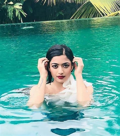 Sexy Rashmika Mandanna Image Kolpaper Awesome Free Hd Wallpapers