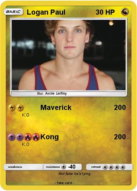 Pokémon Logan Paul 5 5 - Maverick - My Pokemon Card