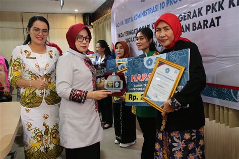 Lomba Tertib Administrasi Proram Pokok Pkk Pkk Provinsi Kalimantan