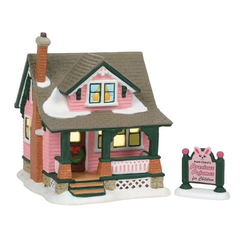 Department 56 A Christmas Story Village Aunt Claras House Building