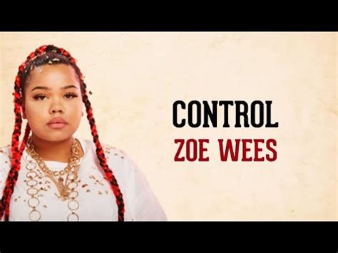 Zoe Wees Control Lirik Terjemahan Youtube