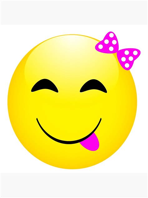 Happy Girl Smiley Face Sticker For Sale By Hauntersdepot Redbubble