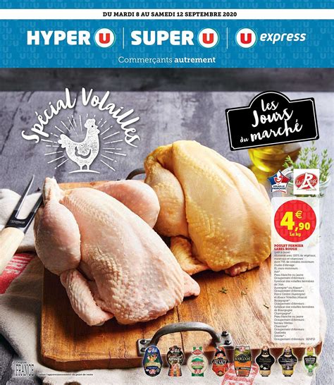 Promo Poulet Fermier Label Rouge Chez U Express Icatalogue Fr