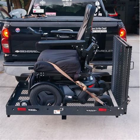 Titan Ramps Hitch Mount Wheelchairscooter Carrier 500 Lb Mobility